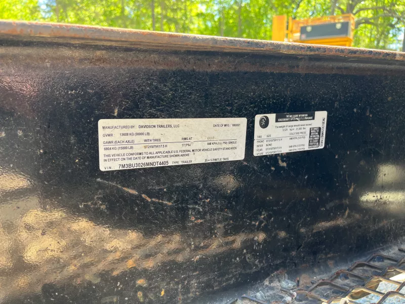 used Equipment / Flatbed Trailers Davidson Trailers  for sale, in Charlotte, NC Thumbnail 3