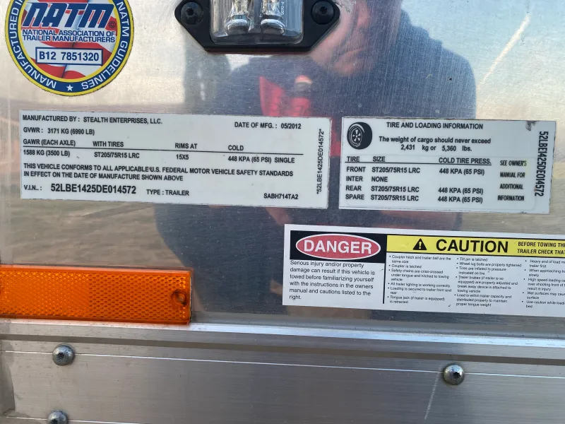 used Cargo (Enclosed) Trailers Stealth Trailers  for sale, in Cloquet, MN Thumbnail 6