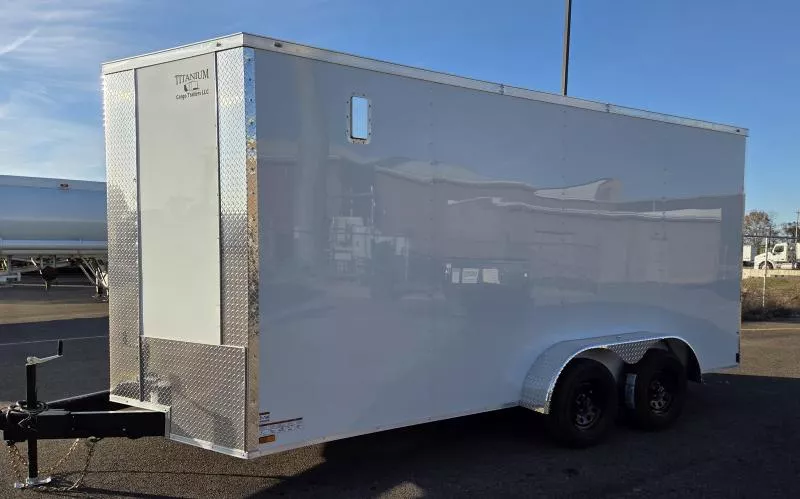 New 2026 7x16 - .080 PolyCore Ext - 7' Int Ht - Cargo / Enclosed Trailer