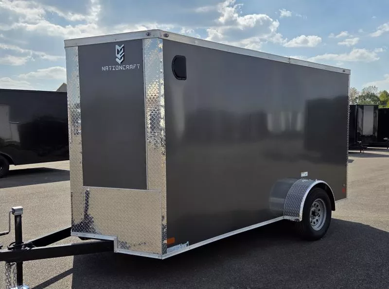 2026 Nationcraft 6x12 - Screwless Polycore .080 Exterior - Cargo / Enclosed Trailer