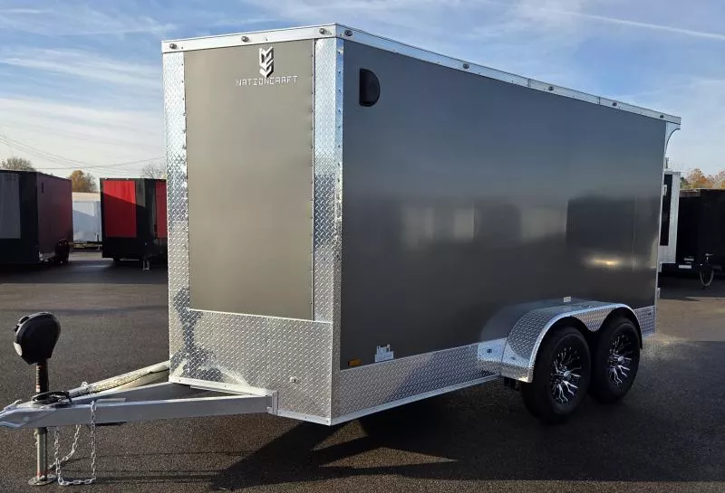 New 2026 7x14 - All Aluminum Frame - Contractor - Enclosed Trailer