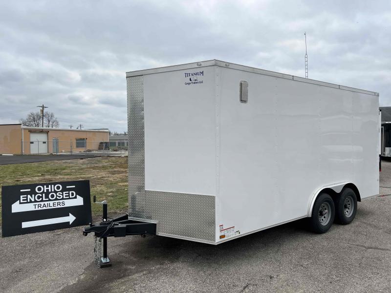 2023 Titanium 8.5X16 Barn Doors Enclosed Trailer 2023 Titanium 8.5X16 Barn Doors Enclosed Trailer