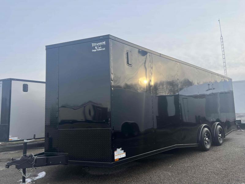 2023 Titanium 8.5X28 14K GVWR Enclosed Trailer / Car Hauler Ohio