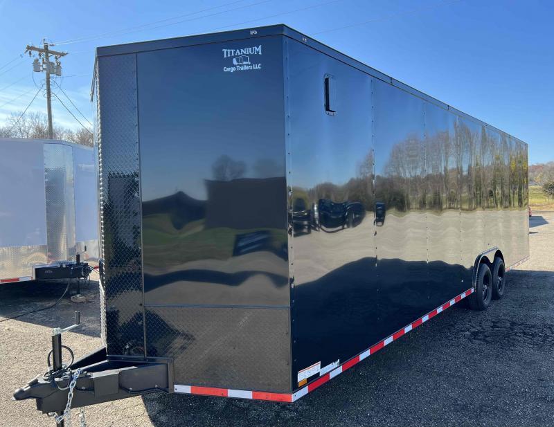2023 Titanium 8.5X28 BlackOut Enclosed Trailer / Car Hauler 2023 Titanium 8.5X28 BlackOut Enclosed Trailer / Car Hauler