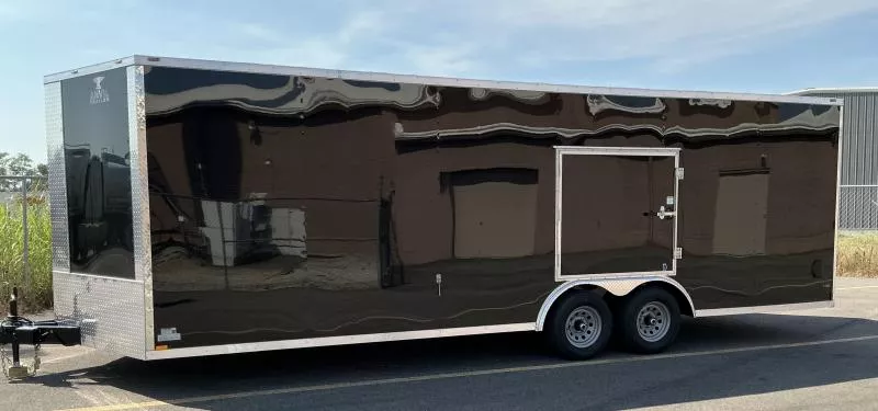 2025 Anvil 8.5x24 .080 PolyCore Ext -Escape Door - 7' Int Ht Enclosed Trailer / Car Hauler