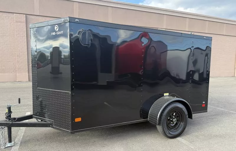 2026 Nationcraft 5x10 PC BlackOut .030 Ext Cargo Enclosed Trailer