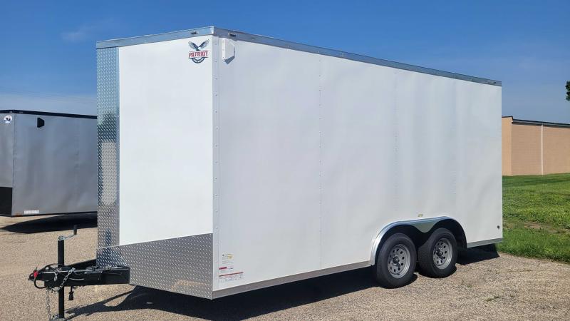 2022 Patriot Cargo 8.5X16 TA Enclosed Cargo Trailer 2022 Patriot Cargo 8.5X16 TA Enclosed Cargo Trailer
