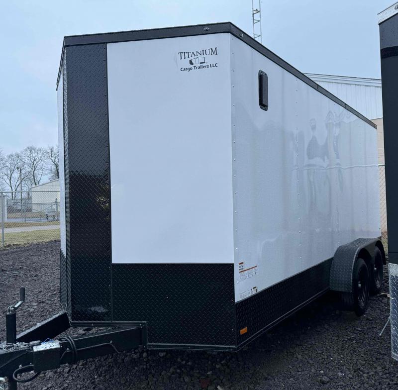2024 Cross Trailers 7.5X16 Enclosed Cargo ATV UTV Trailer Living