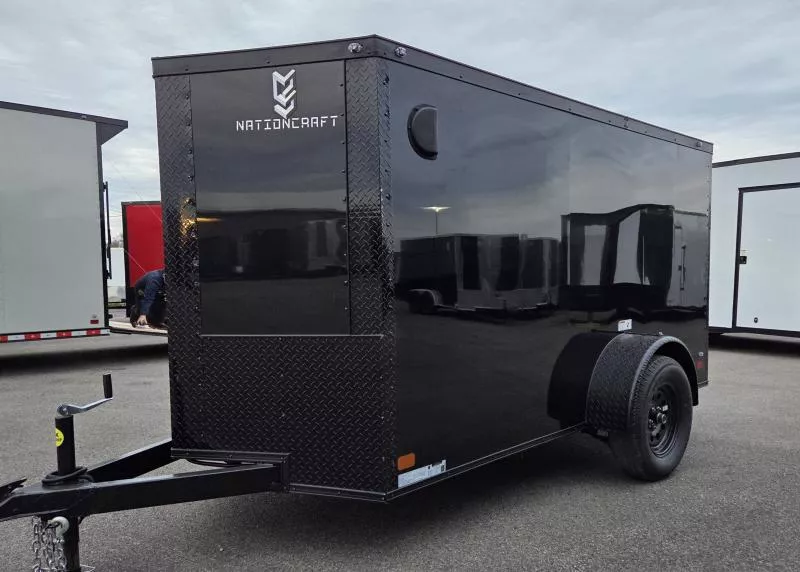 New 2026 5x10 - BlackOut Screwless .080 Ext - Cargo / Enclosed Trailer