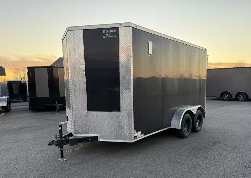 New 2026 7x14 - .080 Polycore Ext  - 7' Int Ht - Cargo / Enclosed Trailer