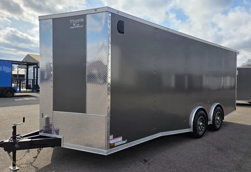 New 2026 - 8.5x20 - 7K Torsion Spread - .080 PolyCore Ext - Wing - 7' Int Ht - Enclosed Trailer / Car Hauler