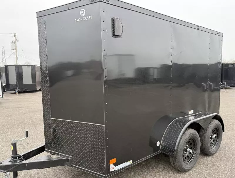 New 2026 6x10 -BlackOut .030 Exterior  - Cargo / Enclosed Trailer