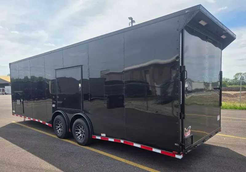 2025 Quality Cargo 8.5x28 Torsion Spread Premier Race Trailer Car Hauler/Enclosed Trailer