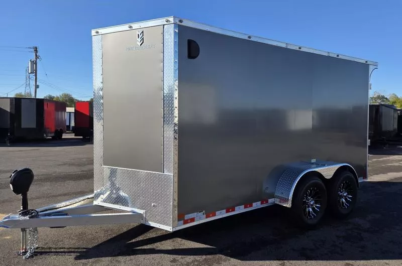 New 2026 7x14 - All Aluminum Frame - Contractor - Enclosed Trailer