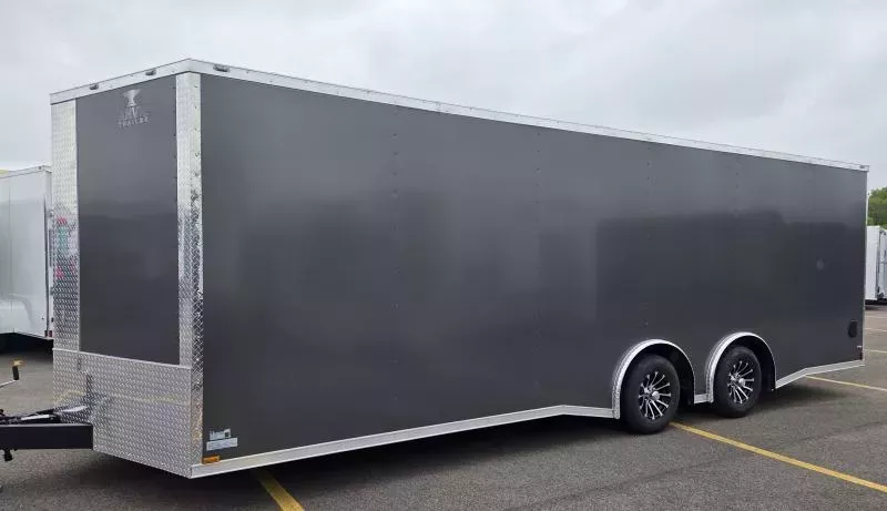New 8.5x24 - Torsion Spread - .080 PolyCore Ext - 7' Int Ht - Enclosed Trailer / Car Hauler