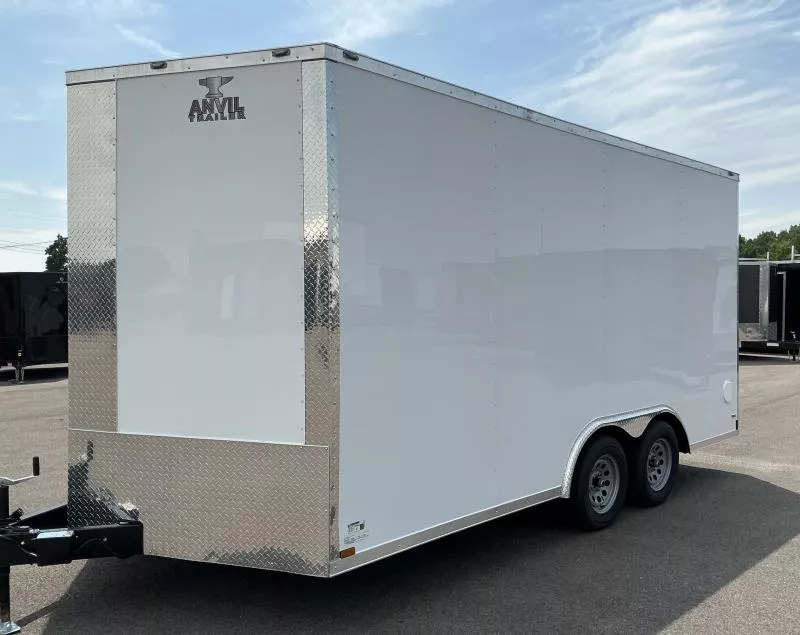 2025 Anvil 8.5x16 - .080 Polycore Ext - 7' 6"  Int Ht Enclosed Trailer / Car Hauler