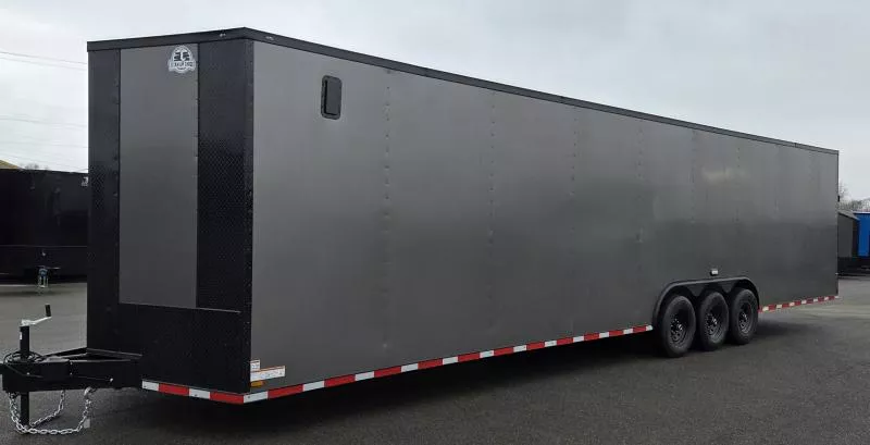 New 2026 8.5x36 - 7K Torsion Axles - 7' 6" Int Ht - E-Track - .080 PolyCore Ext Enclosed Trailer / Car Hauler