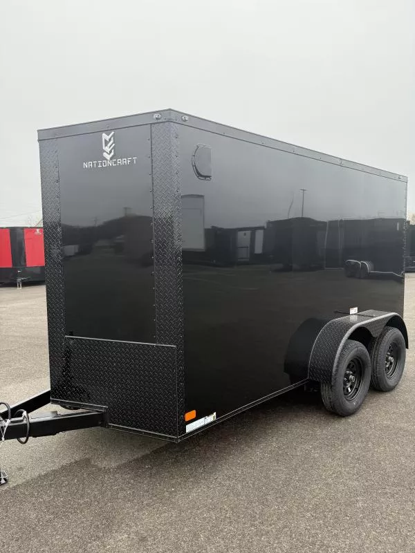 New 2026 6x12 TA - BlackOut Screwless .080 Polycore Ext - Cargo / Enclosed Trailer