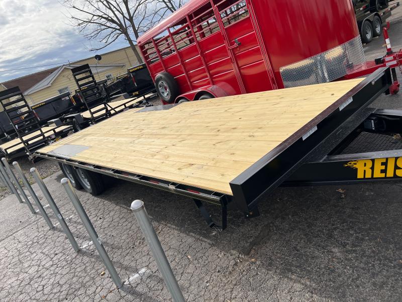 2023 Reiser Trailers 102X24TA Equipment Trailer Stanford Trailers