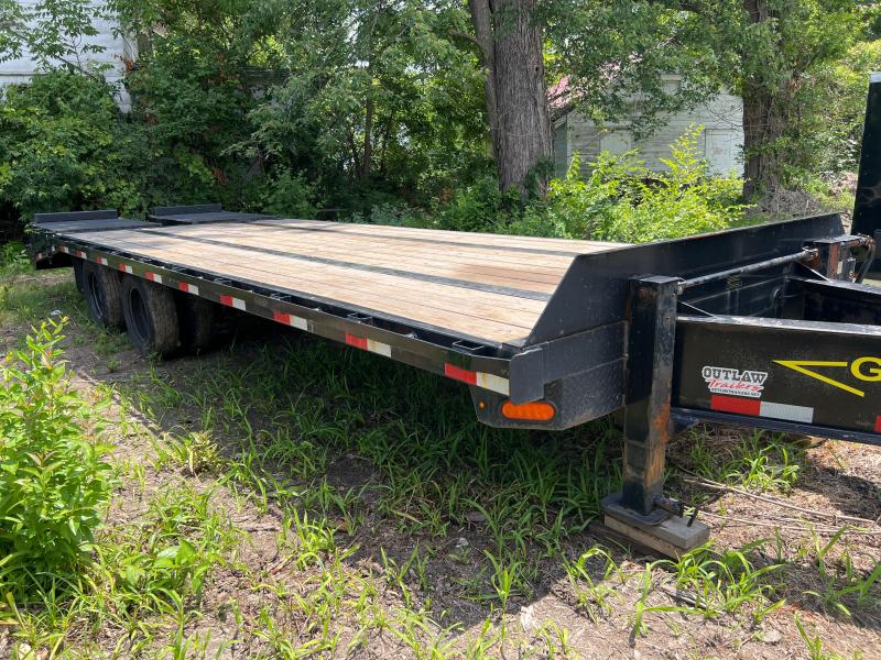 2022 Gatormade Trailers 22k Pintle Hitch Equipment Trailer (Wide Ramps