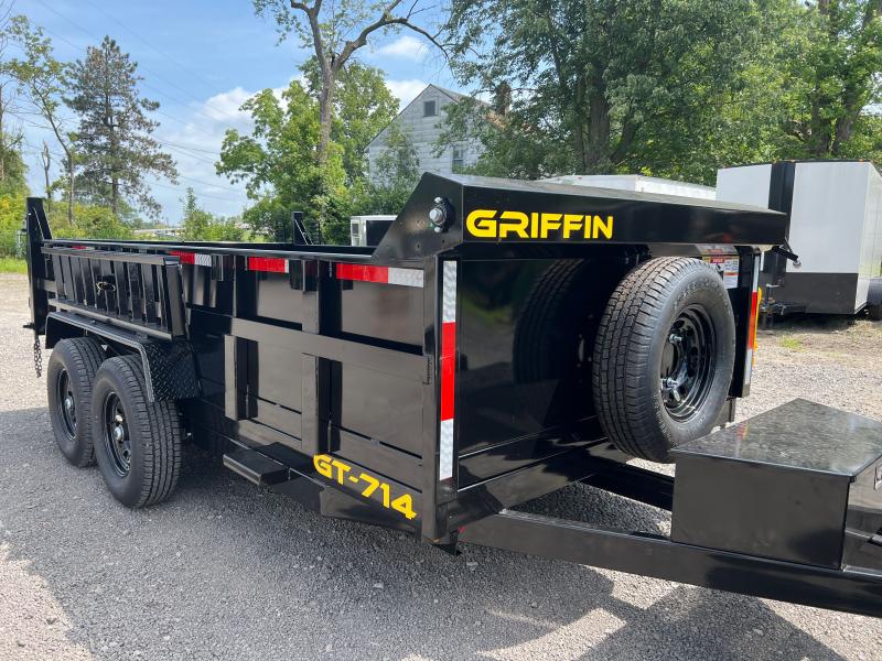 2022 Griffin GT714 7X14TA DUMP Dump Trailer 2022 Griffin GT714 7X14TA DUMP Dump Trailer