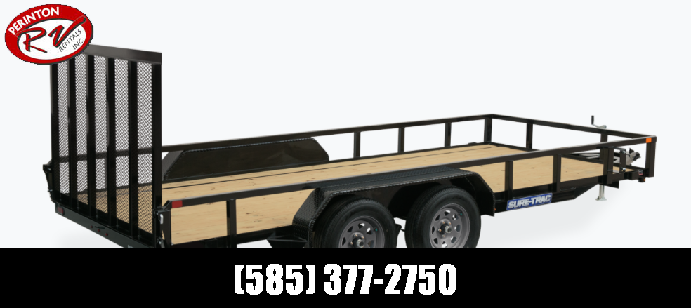 2022 Sure-Trac 7 x 14 Tube Top Utility Trailer 7k Tand 2022 Sure-Trac 7 x 14 Tube Top Utility Trailer 7k Tand