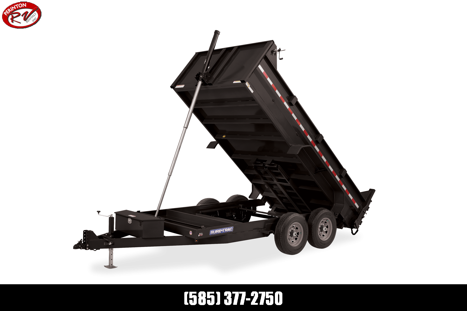 2023 Sure-Trac 82 IN x 16 HD Low Profile Dump Trailer 14K Telescopic 2023 Sure-Trac 82 IN x 16 HD Low Profile Dump Trailer 14K Telescopic