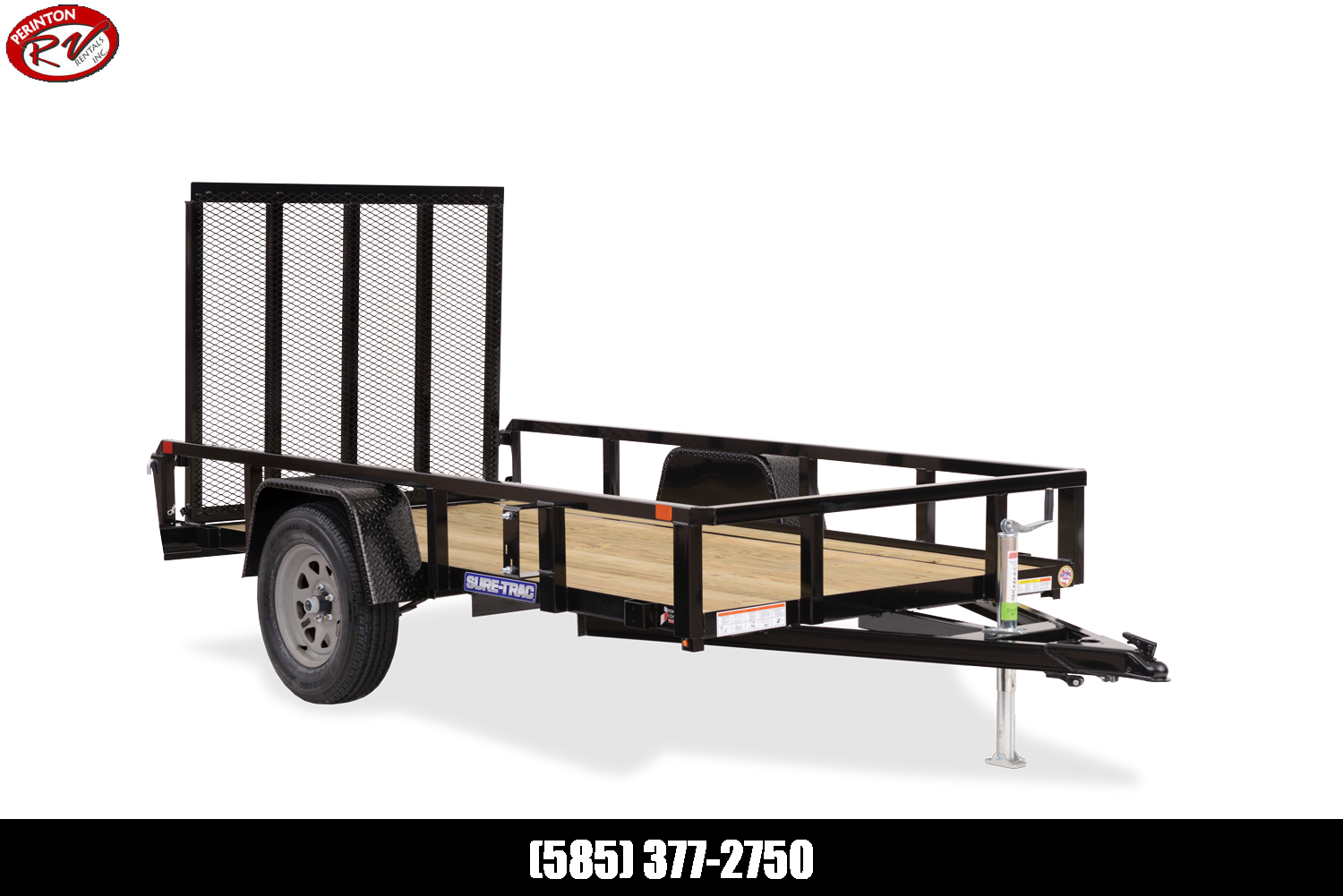 2022 SureTrac 6 x 12 Tube Top Utility Trailer 3K Idler Perinton RV & Trailers Buy Trailers