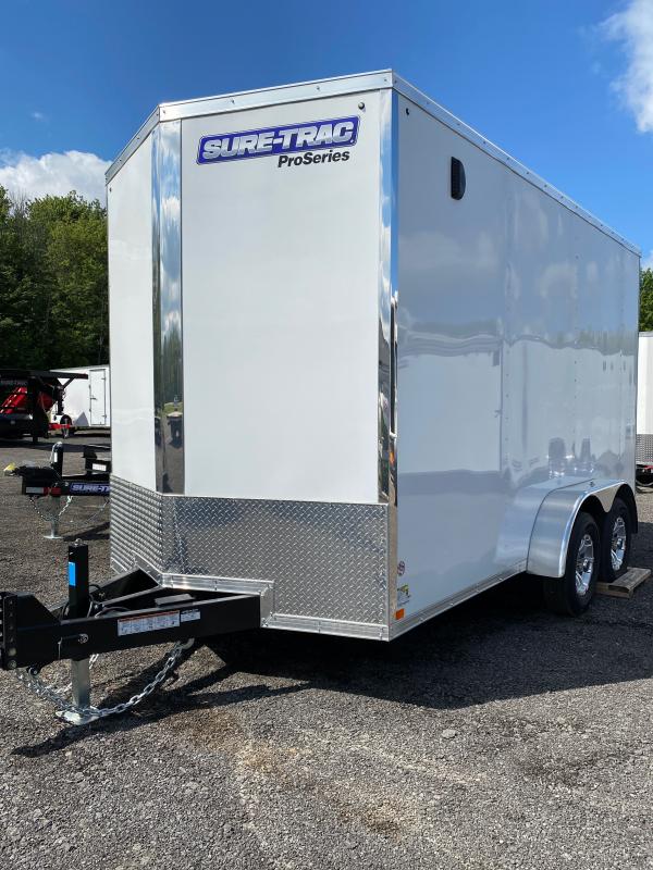 2020 Sure-Trac 7 x 14 Pro Series Wedge Cargo TA 10K 2020 Sure-Trac 7 x 14 Pro Series Wedge Cargo TA 10K