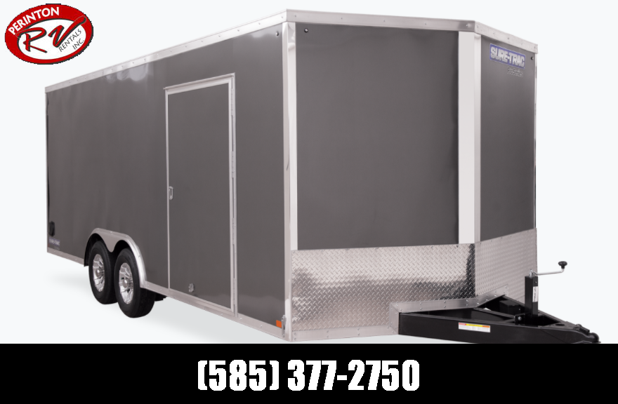 2023 Sure-Trac 8.5 x 22 Pro Series Enclosed Round Top Car Hauler Trailer 10K 2023 Sure-Trac 8.5 x 22 Pro Series Enclosed Round Top Car Hauler Trailer 10K