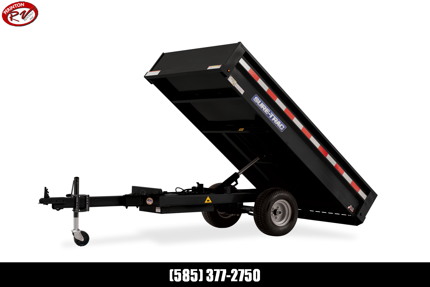 2022 Sure-Trac 4.5 x 8ft Utility Dump Trailer 2022 Sure-Trac 4.5 x 8ft Utility Dump Trailer