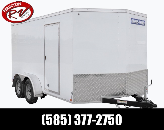 2022 Sure-Trac 7 x 16 Pro Series Enclosed Wedge Cargo Trailer TA 7K 2022 Sure-Trac 7 x 16 Pro Series Enclosed Wedge Cargo Trailer TA 7K