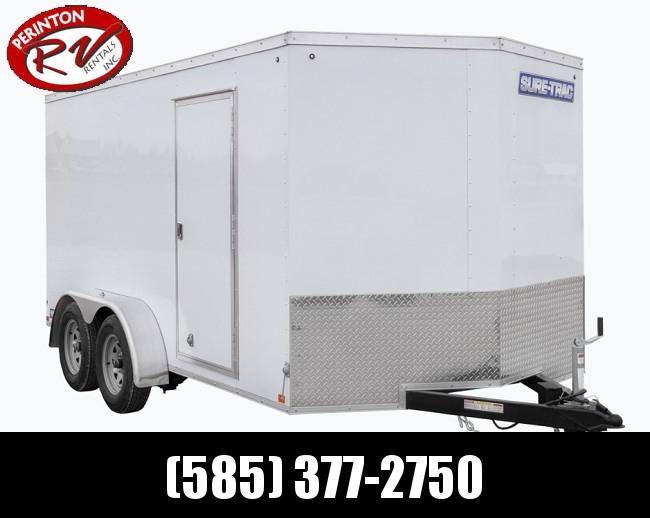 2022 Sure-Trac 7 x 16 Pro Series Enclosed Wedge Cargo Trailer TA 7K 2022 Sure-Trac 7 x 16 Pro Series Enclosed Wedge Cargo Trailer TA 7K