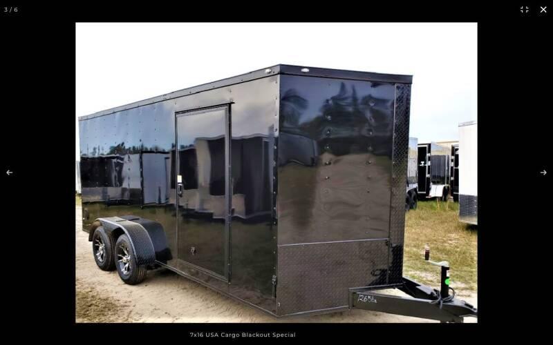 2021 ROCK SOLID CARGO 7 X 16 BLACKHAWK EDITION 2021 ROCK SOLID CARGO 7 X 16 BLACKHAWK EDITION