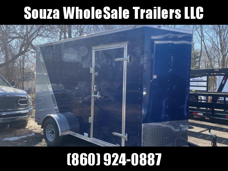 2021 Cargo Mate SSV612SA. 6x12 w/ 12" EXTRA HIGHT W/2 TONE SLANT W/REAR RAMP DOOR. Enclosed Cargo Trailer 2021 Cargo Mate SSV612SA. 6x12 w/ 12" EXTRA HIGHT W/2 TONE SLANT W/REAR RAMP DOOR. Enclosed Cargo Trailer