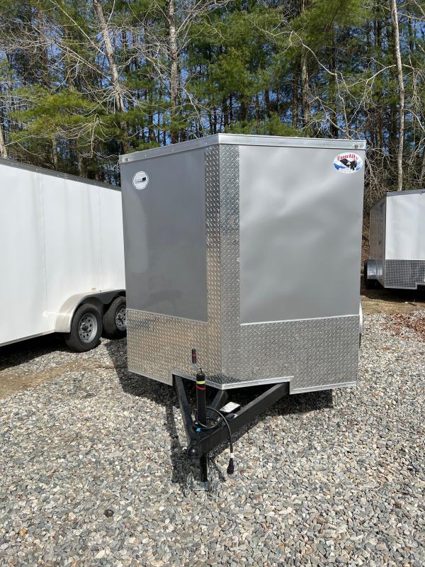 2022 Quality Cargo 7X14TA Enclosed Cargo Trailer W/ 6" EXTRA HEIGHT W/ REAR RAMP DOOR 12