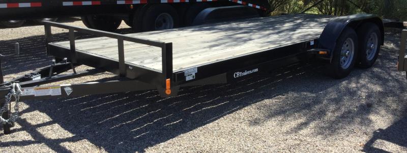2018 C and B Quality Trailer Works COMP18-5TA Flatbed Trailer 2018 C and B Quality Trailer Works COMP18-5TA Flatbed Trailer