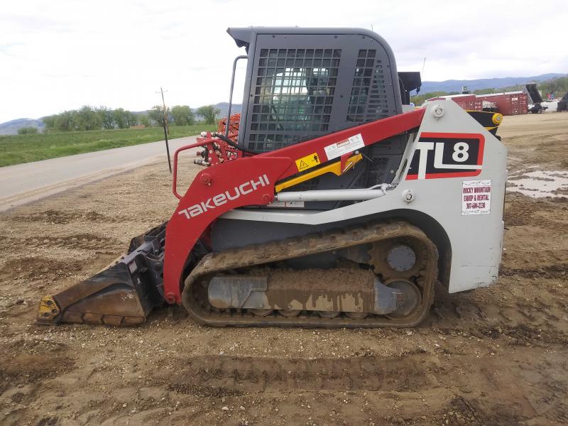 2017 Takeuchi TL8 Skid Steers Rocky Mountain Equipment Trailers