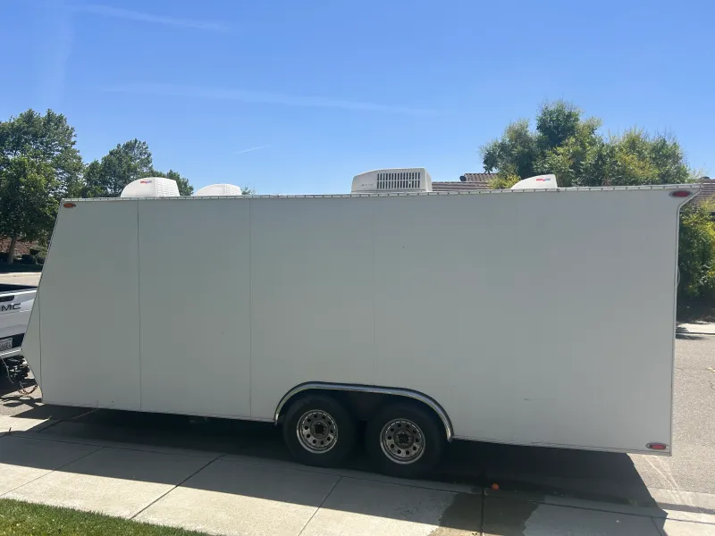 2004 Sport Trailers 20’ enclosed race trailer
