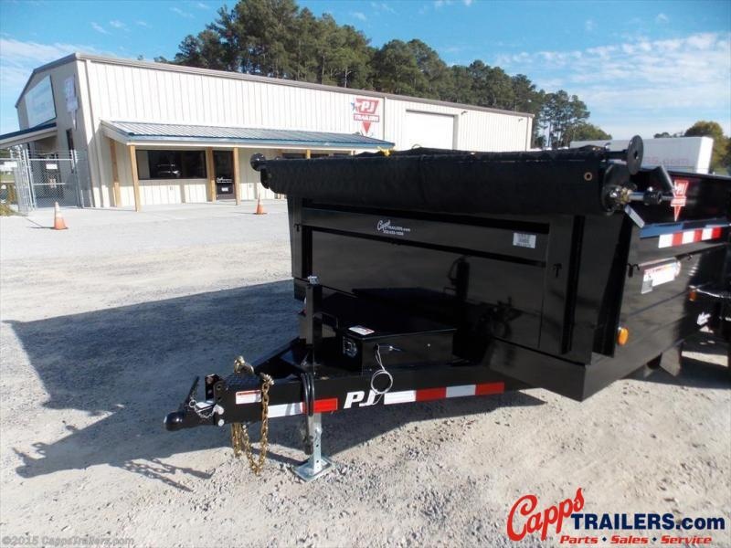 2020 PJ Trailers PJ DLA1672BDSKM Dump Trailer 2020 PJ Trailers PJ DLA1672BDSKM Dump Trailer