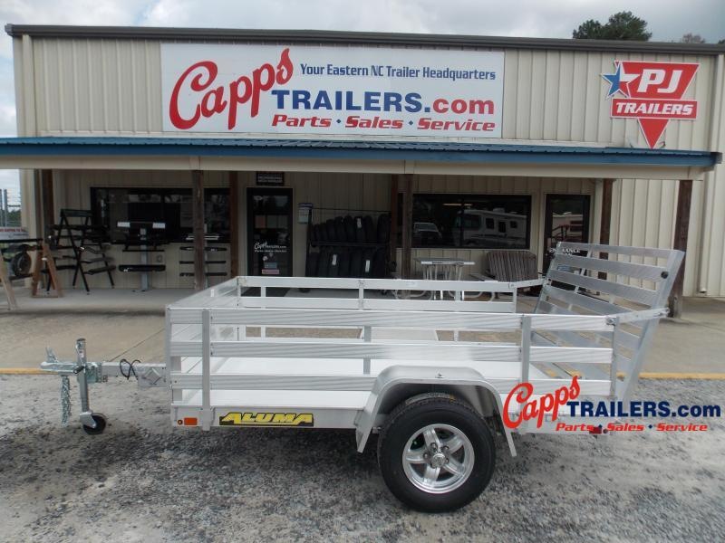 2023 Aluma AL 638S-TG 24 OPEN RAIL Utility Trailer
