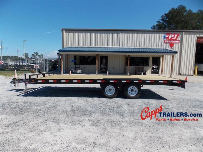 2020 PJ Trailers L6J2052BSSKT Flatbed Trailer 2020 PJ Trailers L6J2052BSSKT Flatbed Trailer