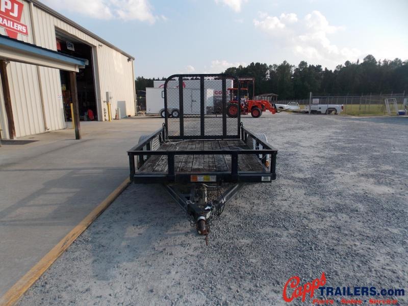 USED 2014 PJ Trailers PJ U60831DSGK Utility Trailer USED 2014 PJ Trailers PJ U60831DSGK Utility Trailer