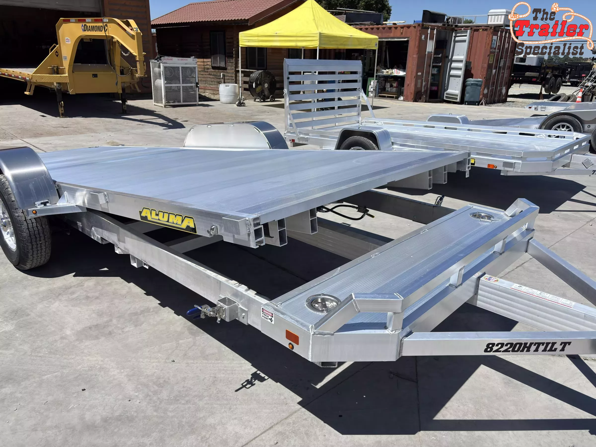 NEW 2026 Aluma 8220H-TILT-TA-EL-RTD 82X20' 9,990 GVW Car Hauler 1750788701