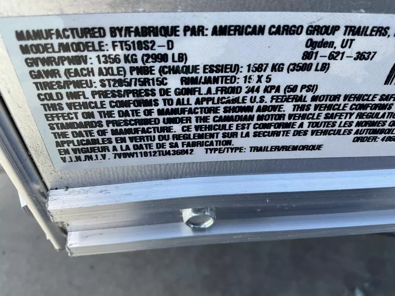 new Cargo (Enclosed) Trailers Wells Cargo  for sale, in Acampo, CA Thumbnail 12