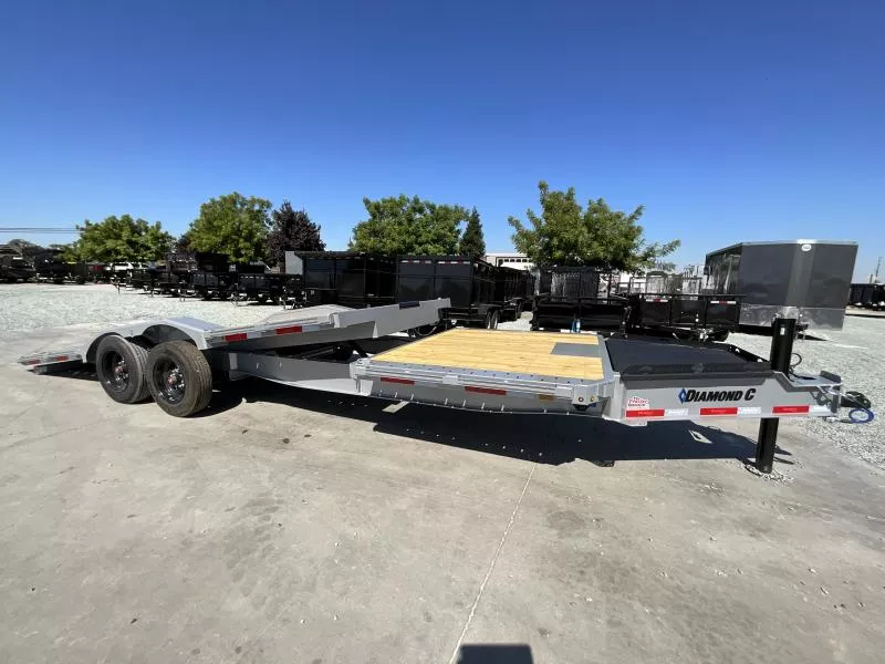 2025 Diamond C Trailers HXD208L24X102 Tilt Equipment Trailer