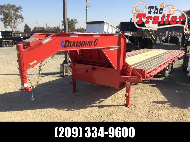 NEW 2021 Diamond C Trailers 24ft x 102 14.9k GVWR GN Hydraulic Tilt DET207 Equipment Trailer NEW 2021 Diamond C Trailers 24ft x 102 14.9k GVWR GN Hydraulic Tilt DET207 Equipment Trailer