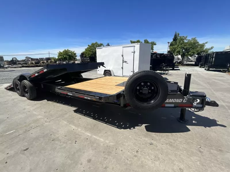 2025 Diamond C Trailers HXD208L24X102 Tilt Equipment Trailer
