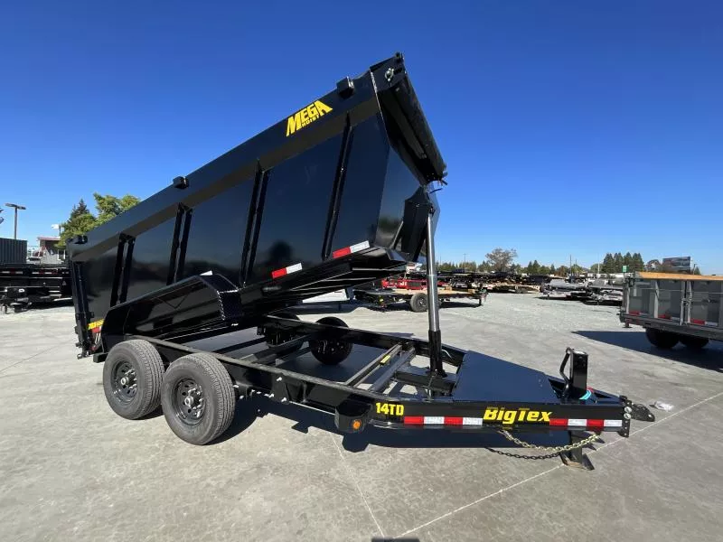 NEW 2026 Big Tex Trailers 14TD-14C4A  7X14 15.4K GVW Dump Trailer
