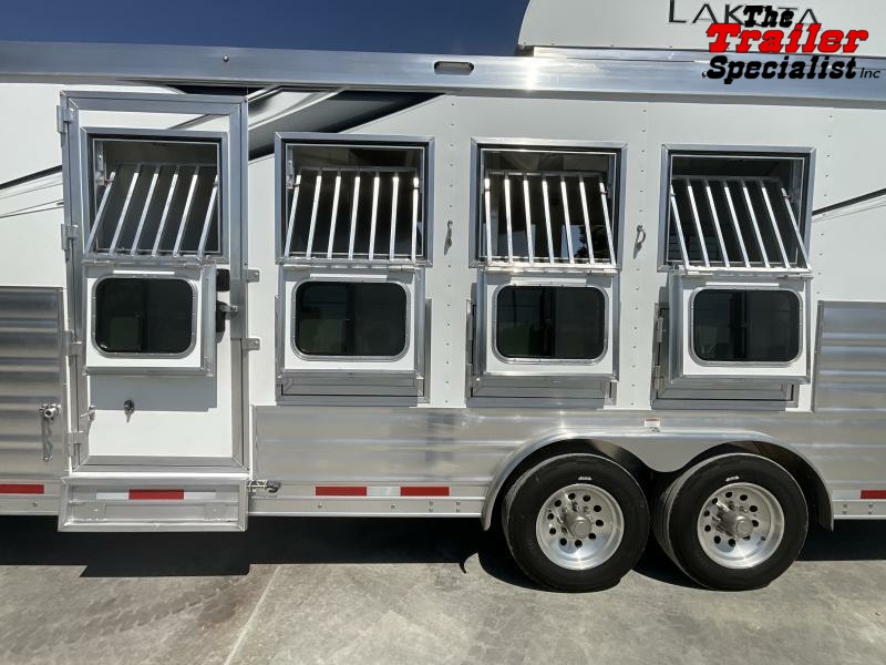 NEW 2024 Lakota Trailers C8415BB 4 Horse Charger 7'6" Tall, 8' Wide, 15'LQ Horse Trailer With **BUNK BEDS** 1754599424